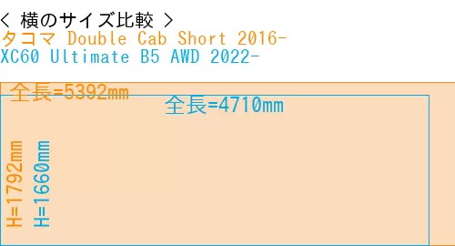 #タコマ Double Cab Short 2016- + XC60 Ultimate B5 AWD 2022-